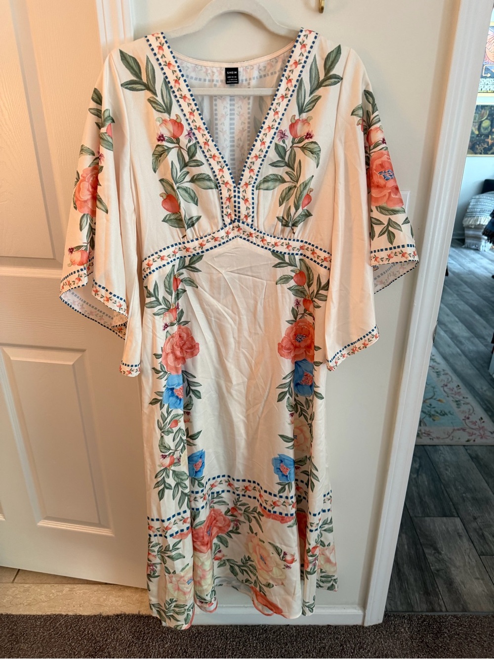 SHEIN farm Rio inspired midi dress